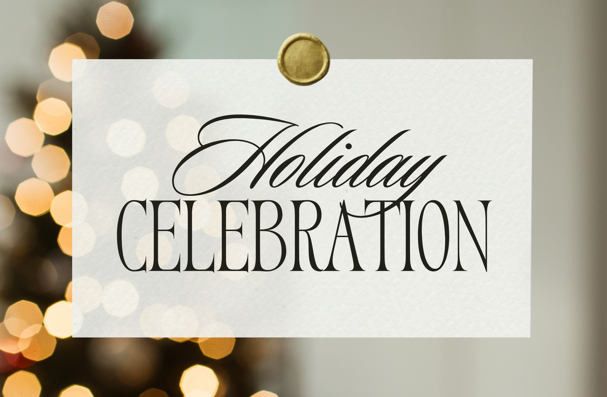 Holiday Celebration – 12/7/25
